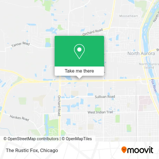The Rustic Fox map