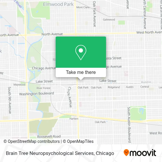 Brain Tree Neuropsychological Services map