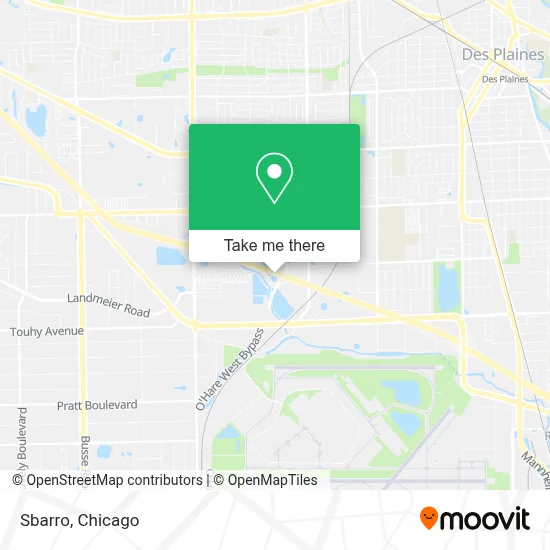Sbarro map