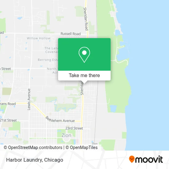 Harbor Laundry map