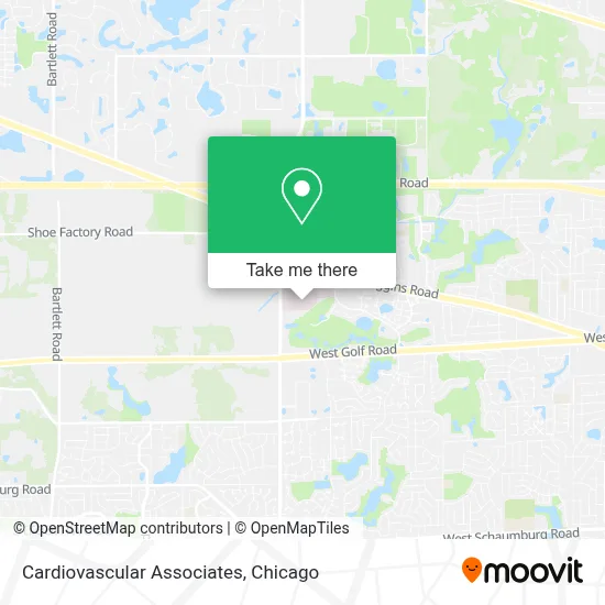 Cardiovascular Associates map