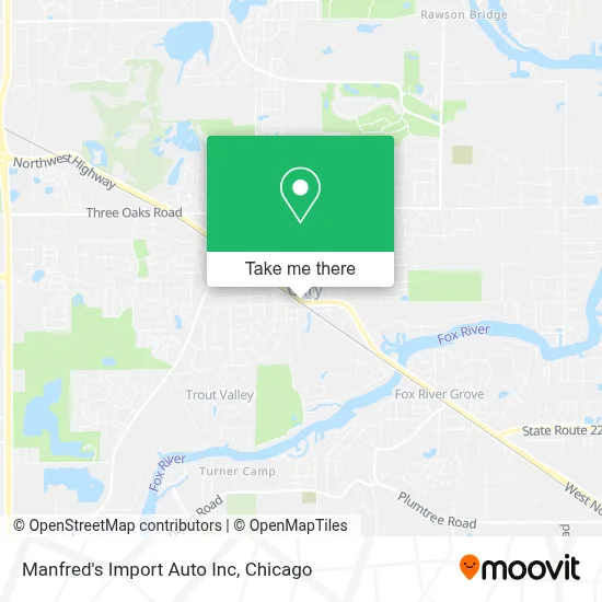 Manfred's Import Auto Inc map