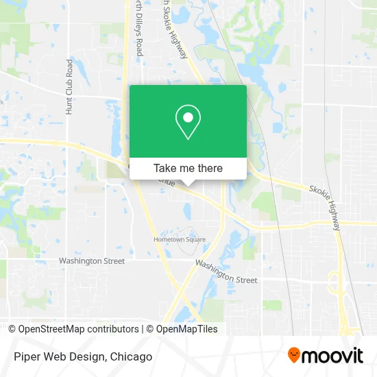 Piper Web Design map