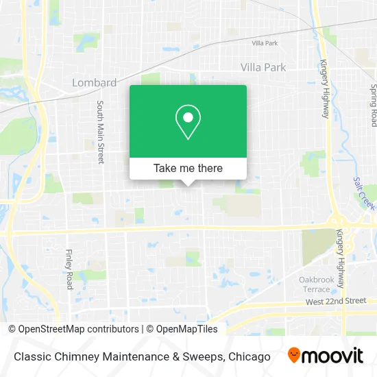 Classic Chimney Maintenance & Sweeps map