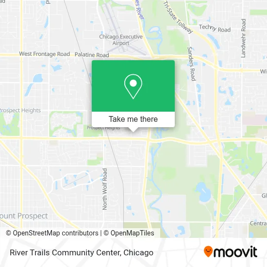 River Trails Community Center map