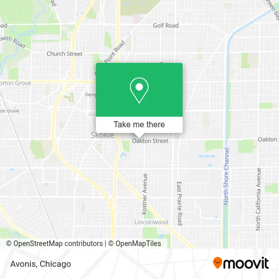 Avonis map