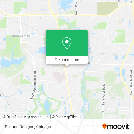 Suzann Designs map