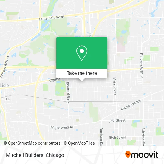 Mitchell Builders map