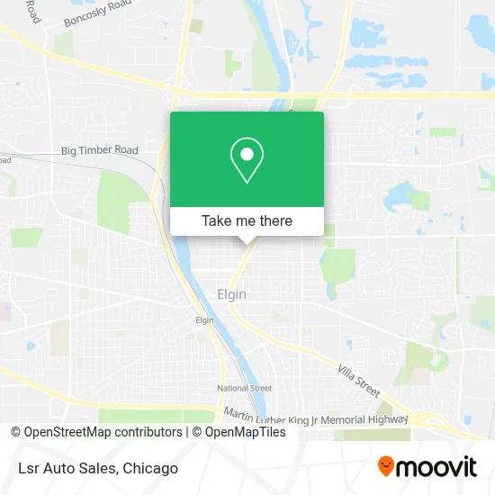 Lsr Auto Sales map