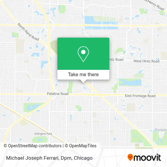 Michael Joseph Ferrari, Dpm map