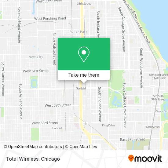 Total Wireless map