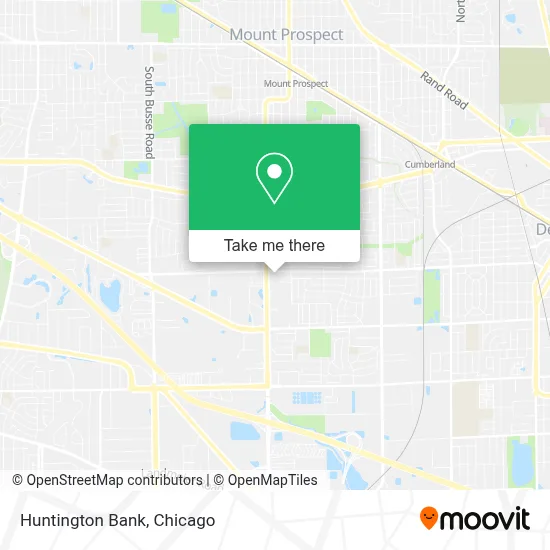 Huntington Bank map