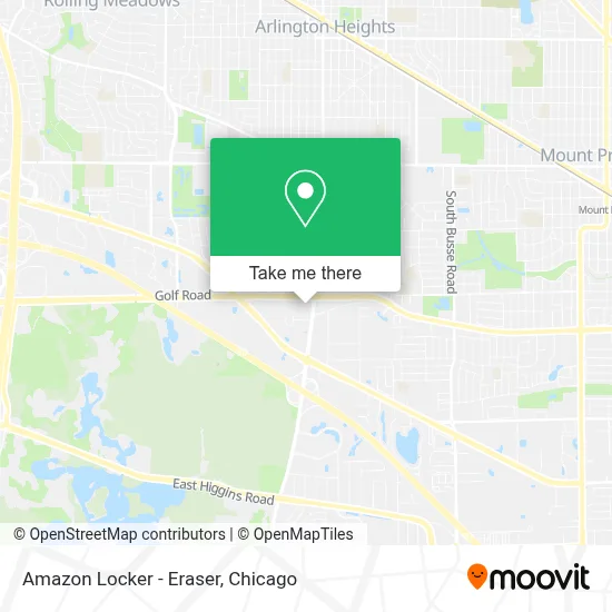 Amazon Locker - Eraser map