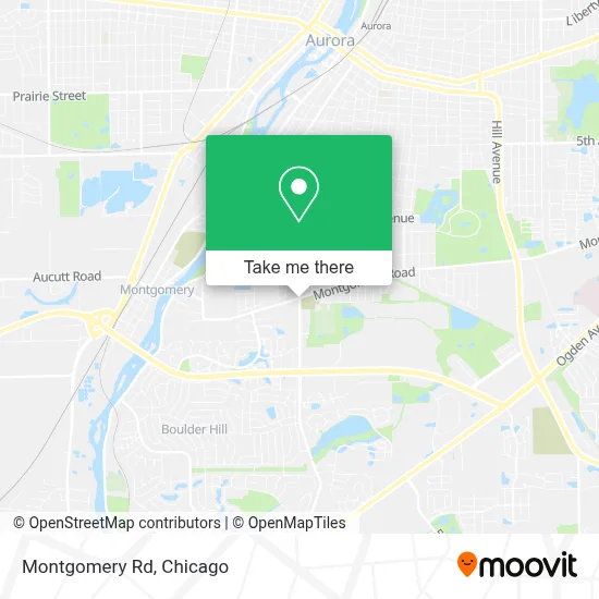 Montgomery Rd map