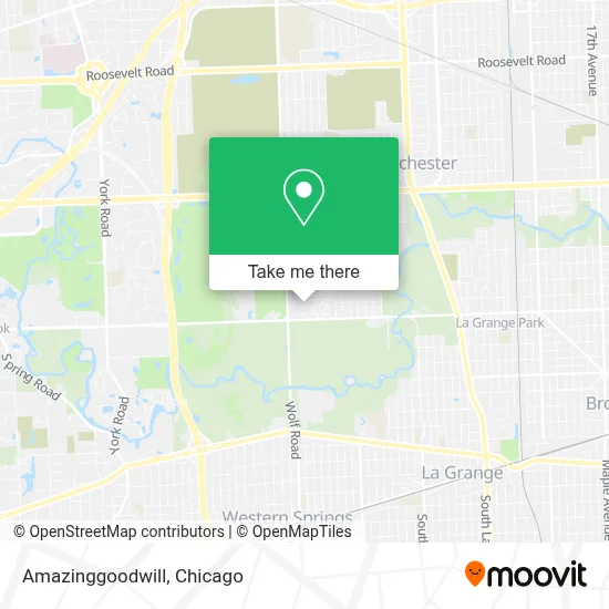 Amazinggoodwill map