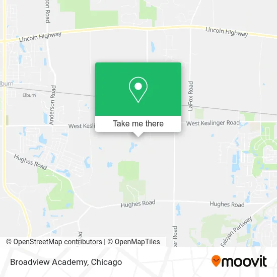 Broadview Academy map