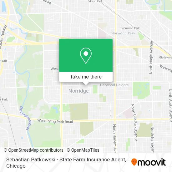 Sebastian Patkowski - State Farm Insurance Agent map