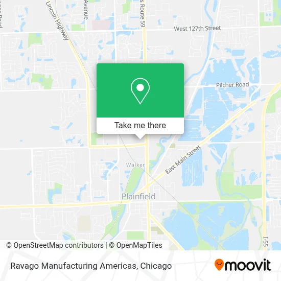 Ravago Manufacturing Americas map