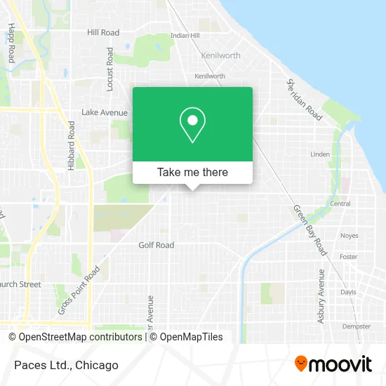 Paces Ltd. map
