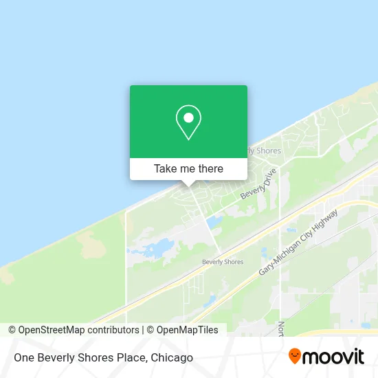 One Beverly Shores Place map