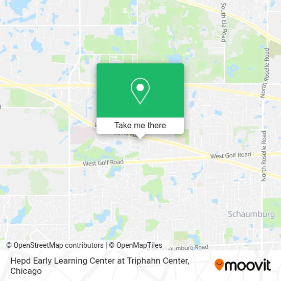 Hepd Early Learning Center at Triphahn Center map