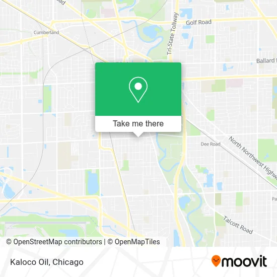 Kaloco Oil map