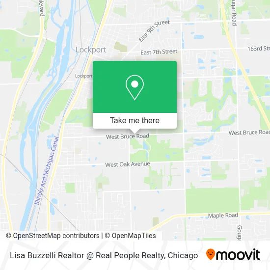 Lisa Buzzelli Realtor @ Real People Realty map