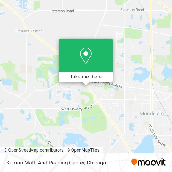 Kumon Math And Reading Center map
