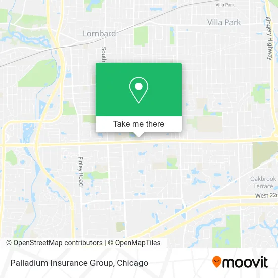 Palladium Insurance Group map
