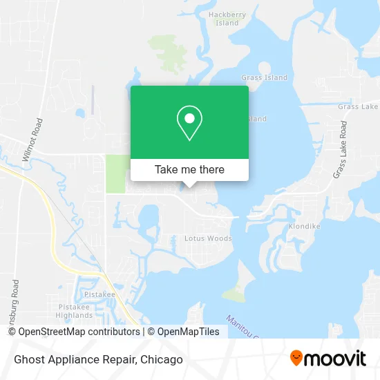 Ghost Appliance Repair map