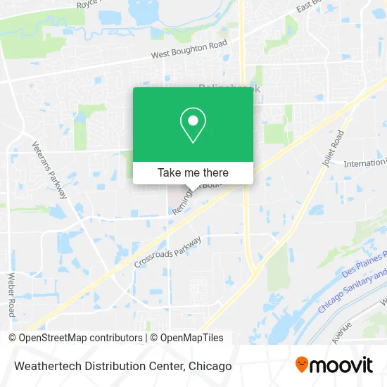 Weathertech Distribution Center map