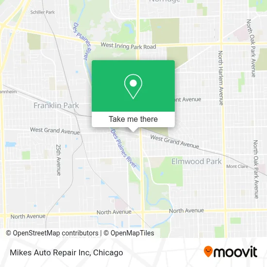 Mikes Auto Repair Inc map