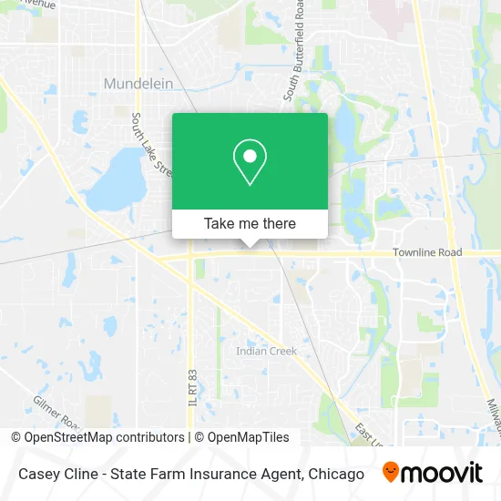 Casey Cline - State Farm Insurance Agent map