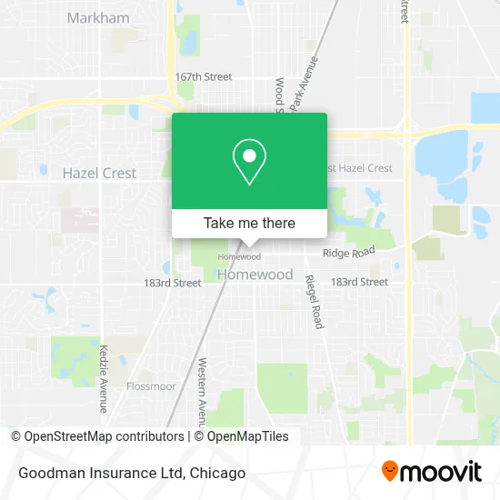 Goodman Insurance Ltd map