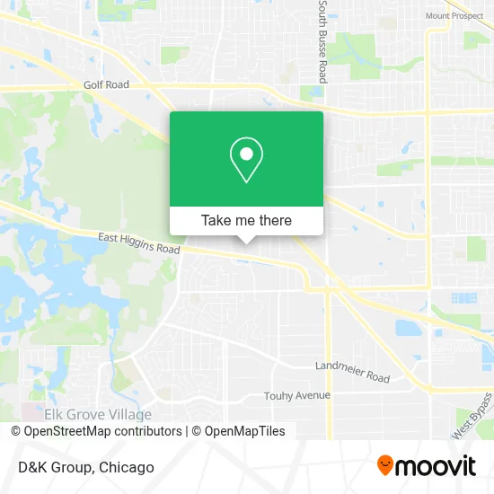 D&K Group map