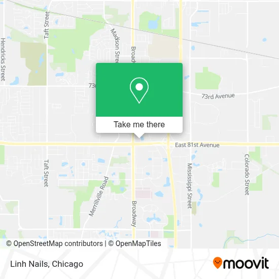 Linh Nails map