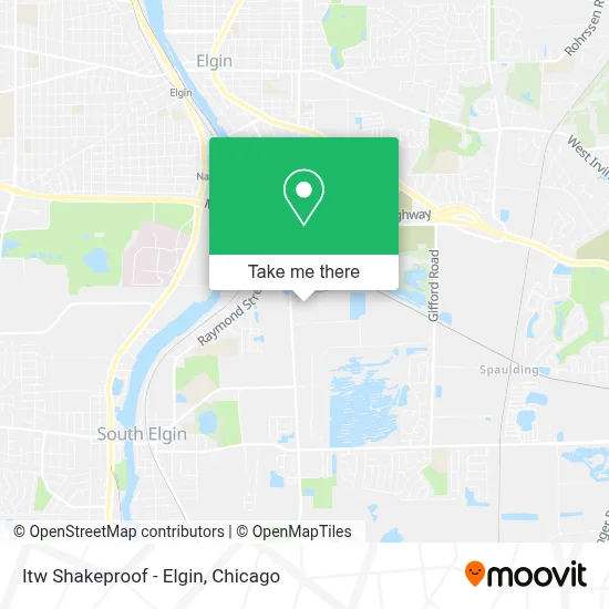 Itw Shakeproof - Elgin map