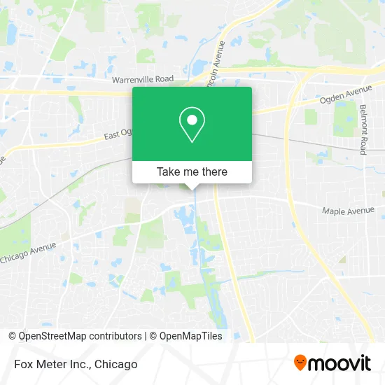 Fox Meter Inc. map