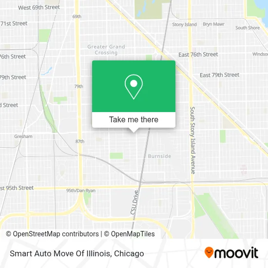 Smart Auto Move Of Illinois map