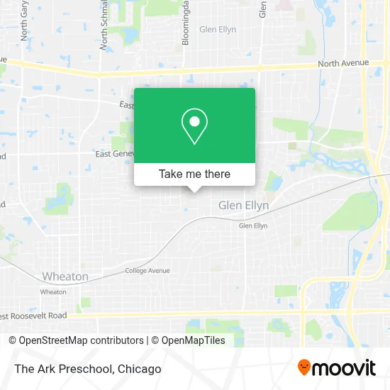 The Ark Preschool map