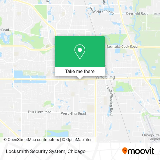 Locksmith Security System map