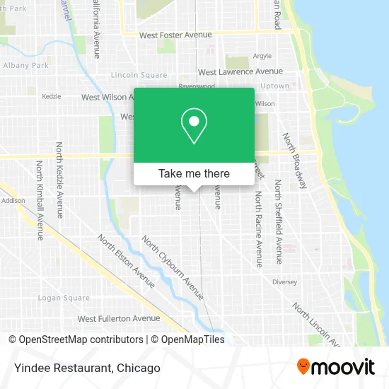 Yindee Restaurant map