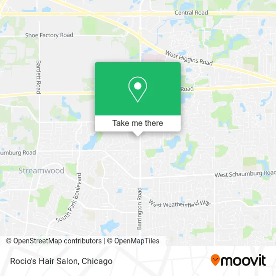 Rocio's Hair Salon map