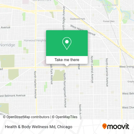 Health & Body Wellness Md map