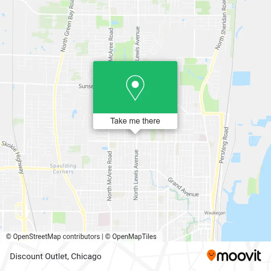 Discount Outlet map