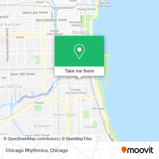 Chicago Rhythmics map