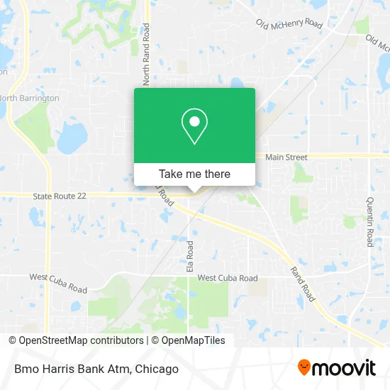 Bmo Harris Bank Atm map