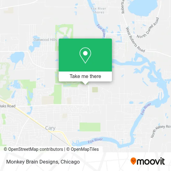 Monkey Brain Designs map