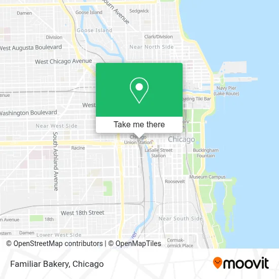 Familiar Bakery map