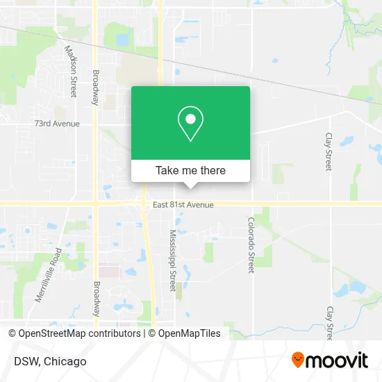 Dsw map